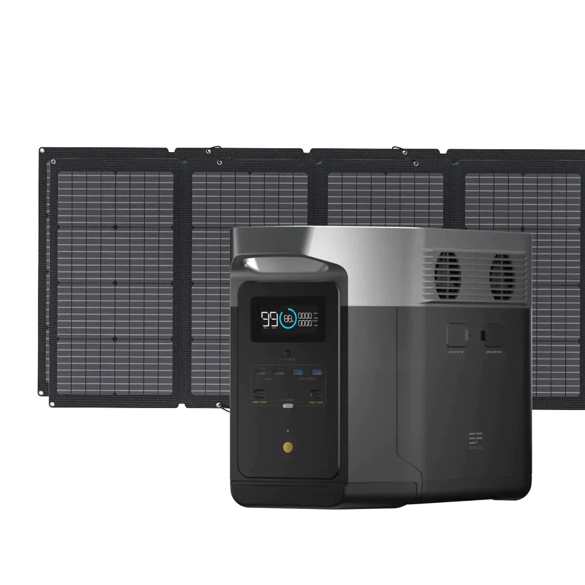 Комплект EcoFlow DELTA Max(1600) + 2*220W Solar Panel 