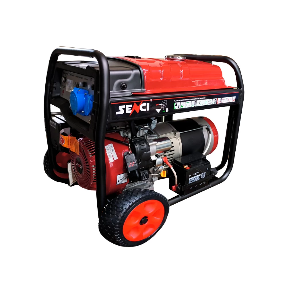 Бензиновий генератор 8 кВт Senci SC17000R