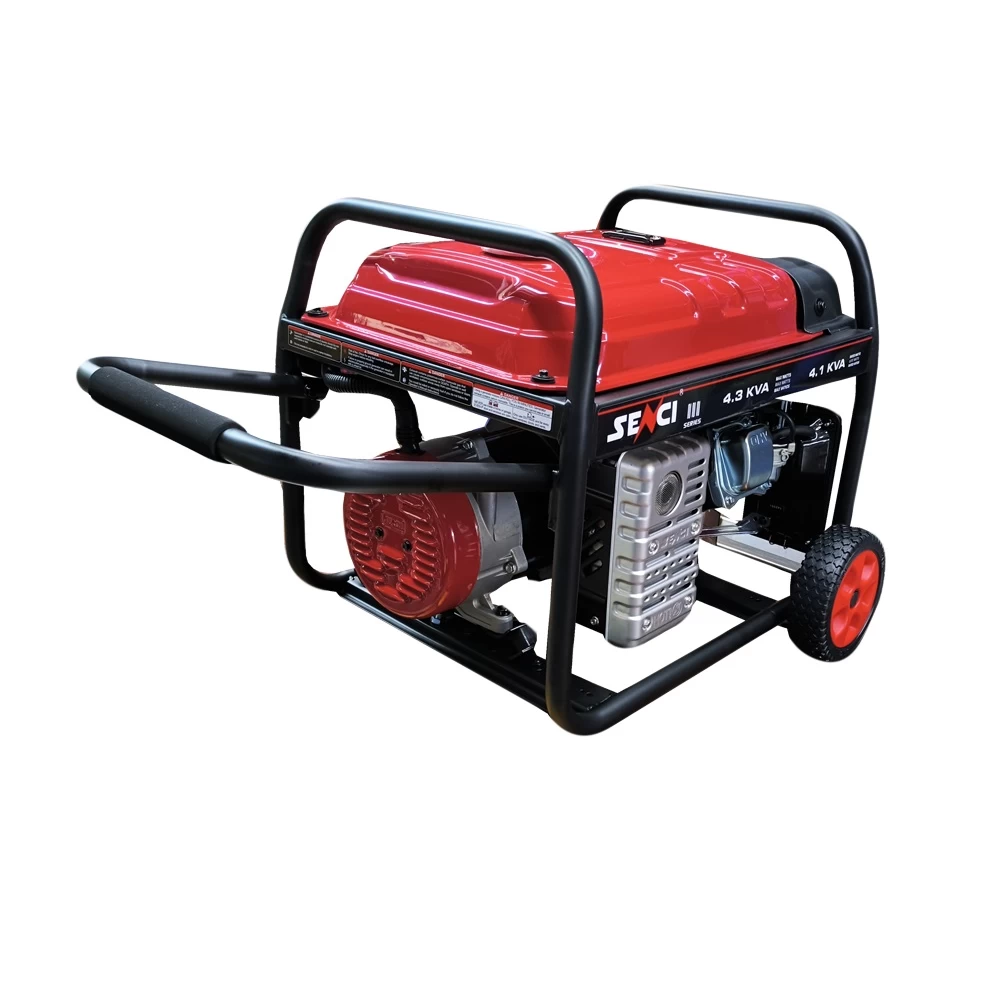 Бензиновий генератор 4.1 кВт Senci SC7000E